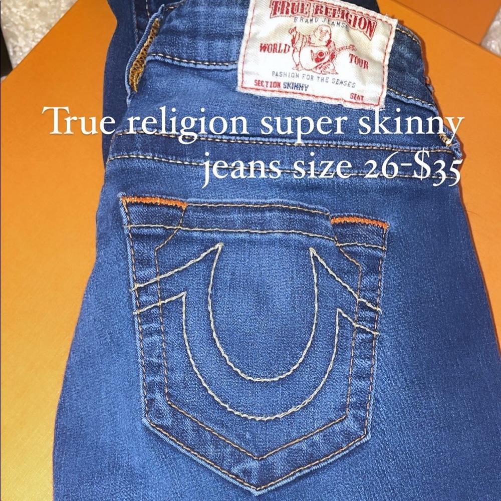 True religion super skinny jeans